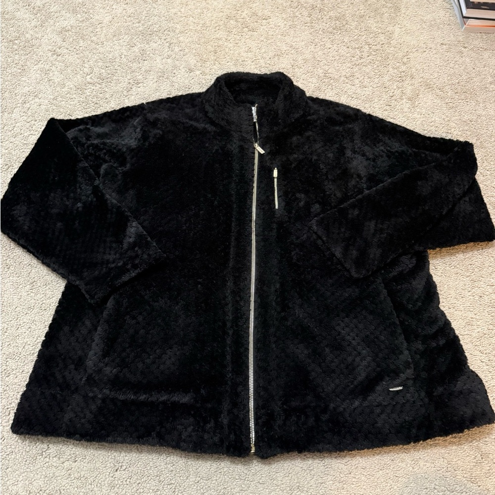 Calvin Klein Faux Fur jacket XL